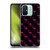 PLdesign Sparkly Flamingo Pink Pattern On Black Soft Gel Case for Xiaomi Redmi 12C