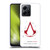 Assassin's Creed Legacy Logo Geometric White Soft Gel Case for Xiaomi Redmi Note 12 4G