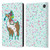 Grace Illustration Llama Birthday Leather Book Wallet Case Cover For Amazon Fire 7 2022