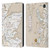 Outlander Seals And Icons Map Leather Book Wallet Case Cover For Amazon Fire 7 2022