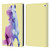 Mark Ashkenazi Pastel Potraits Yellow Horse Leather Book Wallet Case Cover For Amazon Fire HD 8/Fire HD 8 Plus 2020
