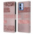 LebensArt Concretes Stripes Leather Book Wallet Case Cover For Motorola Moto G84 5G