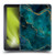 LebensArt Mineral Marble Glam Turquoise Soft Gel Case for Amazon Fire HD 8/Fire HD 8 Plus 2020