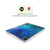 LebensArt Textures Blue Malachit Soft Gel Case for Amazon Fire HD 8/Fire HD 8 Plus 2020