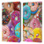 Aimee Stewart Colourful Sweets Donut Noms Leather Book Wallet Case Cover For Amazon Fire Max 11 2023
