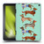 Cat Coquillette Animals Blue Dachshunds Soft Gel Case for Amazon Fire HD 8/Fire HD 8 Plus 2020