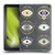 Cat Coquillette Evil Eye Blue Gold Soft Gel Case for Amazon Fire HD 8/Fire HD 8 Plus 2020