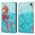 Paul Brent Coastal Seahorse Leather Book Wallet Case Cover For Amazon Fire 7 2022