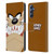 Looney Tunes Full Face Tasmanian Devil Leather Book Wallet Case Cover For Samsung Galaxy M54 5G