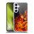 Tom Wood Fire Creatures Wolf Stalker Soft Gel Case for Samsung Galaxy A35 5G