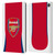 Arsenal FC 2024/25 Kit Home Leather Book Wallet Case Cover For Amazon Fire Max 11 2023