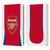 Arsenal FC 2024/25 Crest Kit Home Leather Book Wallet Case Cover For Amazon Kindle Paperwhite 1 / 2 / 3