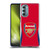 Arsenal FC 2024/25 Crest Kit Home Soft Gel Case for Motorola Moto G Stylus 5G (2022)
