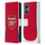 Arsenal FC 2024/25 Crest Kit Home Leather Book Wallet Case Cover For OnePlus Nord N20 5G