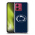 Pennsylvania State University PSU The Pennsylvania State University Football Jersey Soft Gel Case for Motorola Moto G84 5G