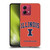 University Of Illinois U Of I University Of Illinois Campus Logotype Soft Gel Case for Motorola Moto G84 5G