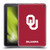 University of Oklahoma OU The University of Oklahoma Plain Soft Gel Case for Amazon Fire 7 2022