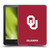 University of Oklahoma OU The University of Oklahoma Plain Soft Gel Case for Amazon Kindle Paperwhite 5 (2021)