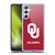 University of Oklahoma OU The University of Oklahoma Plain Soft Gel Case for Samsung Galaxy M54 5G