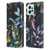 Ninola Botanical Patterns Watercolor Mystic Leaves Leather Book Wallet Case Cover For Xiaomi Redmi 12