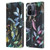 Ninola Botanical Patterns Watercolor Mystic Leaves Leather Book Wallet Case Cover For Xiaomi Redmi 12C