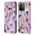 Ninola Lilac Floral Watery Flowers Purple Leather Book Wallet Case Cover For Xiaomi Redmi 12C