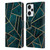 Elisabeth Fredriksson Sparkles Deep Teal Stone Leather Book Wallet Case Cover For Xiaomi Redmi Note 12T