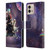 Random Galaxy Space Llama Unicorn Space Ride Leather Book Wallet Case Cover For Motorola Moto G Stylus 5G 2023