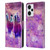 Random Galaxy Space Llama Kitty & Cat Leather Book Wallet Case Cover For Xiaomi Redmi Note 12T