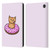Beth Wilson Doodlecats Donut Leather Book Wallet Case Cover For Amazon Fire 7 2022
