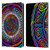 Beth Wilson Rainbow Celtic Knots Shield Leather Book Wallet Case Cover For Amazon Fire 7 2022