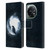 Barruf Animals Crow and Its Moon Leather Book Wallet Case Cover For OnePlus 11 5G