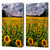 Celebrate Life Gallery Florals Dreaming Of Sunflowers Leather Book Wallet Case Cover For Amazon Fire HD 10 / Plus 2021