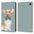 Barruf Dogs Corgi Leather Book Wallet Case Cover For Amazon Fire 7 2022