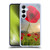 Celebrate Life Gallery Florals Red Flower Soft Gel Case for Samsung Galaxy A55 5G
