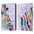 Artpoptart Animals Purple Zebra Leather Book Wallet Case Cover For Amazon Kindle 11th Gen 6in 2022