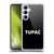 Tupac Shakur Logos Sans Serif Soft Gel Case for Samsung Galaxy A55 5G