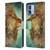 Jena DellaGrottaglia Animals Lion Leather Book Wallet Case Cover For Motorola Moto G84 5G