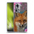 Ash Evans Animals Fox Peonies Soft Gel Case for OPPO Reno11