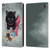 Ash Evans Black Cats Tea Leather Book Wallet Case Cover For Amazon Fire 7 2022