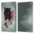 Ash Evans Black Cats Tea Leather Book Wallet Case Cover For Amazon Fire HD 10 / Plus 2021