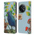 Sylvie Demers Birds 3 Teary Blue Leather Book Wallet Case Cover For OnePlus 11 5G