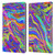 Suzan Lind Marble Illusion Rainbow Leather Book Wallet Case Cover For Amazon Fire Max 11 2023