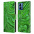 Suzan Lind Marble Emerald Green Leather Book Wallet Case Cover For Motorola Moto G14