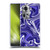 Suzan Lind Marble 2 Dark Violet Soft Gel Case for OPPO Reno11