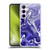 Suzan Lind Marble 2 Dark Violet Soft Gel Case for Samsung Galaxy A35 5G