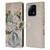 Haley Bush Floral Painting Blue And White Vase Leather Book Wallet Case Cover For Xiaomi 13 Pro 5G