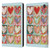 Haley Bush Pattern Painting Hearts Leather Book Wallet Case Cover For Amazon Fire 7 2022