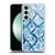 Haley Bush Pattern Painting Blue Diamond Soft Gel Case for Samsung Galaxy S23 FE 5G