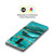 UtArt Malachite Emerald Aquamarine Gold Waves Soft Gel Case for Nothing Phone (2a)